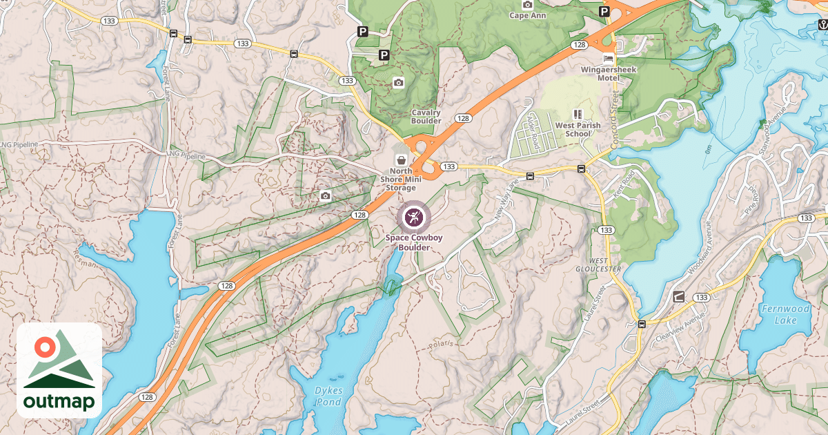 Map of Space Cowboy Boulder