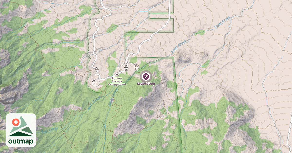 Map of Koybo's Lerp