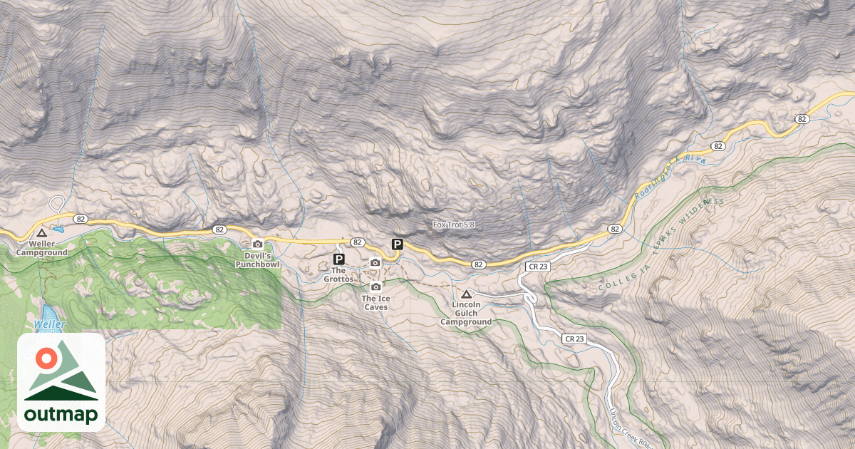 Map of Fox Trot