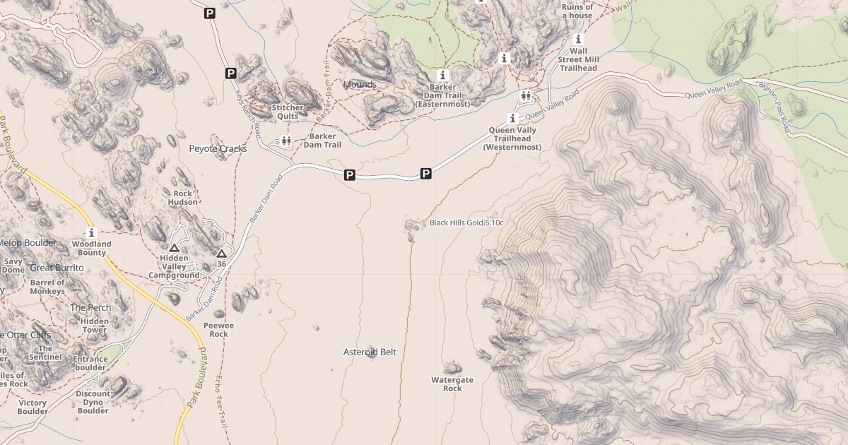 Map preview of Black Hills Gold