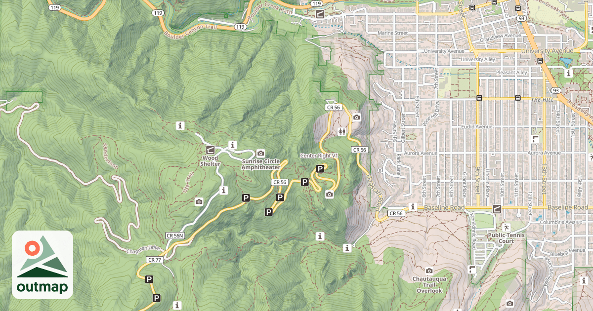 Map of Center Right