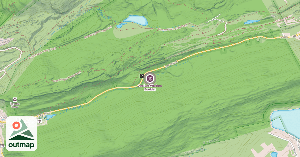 Map of Ancient Wisdom Boulder