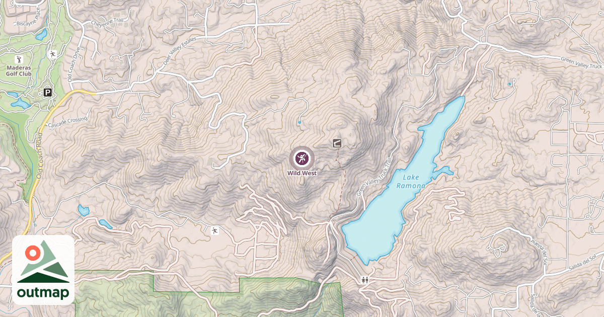 Map of Wild West