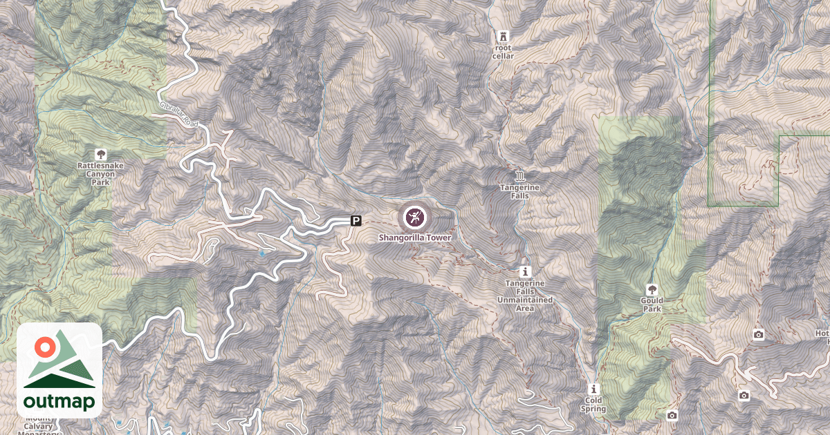 Map of Shangorilla Tower