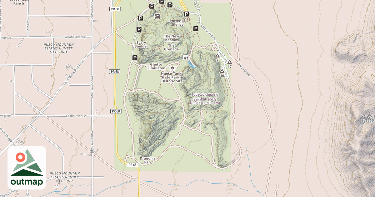 Map of Tobacco chewing gut chompong kinfolk from hell