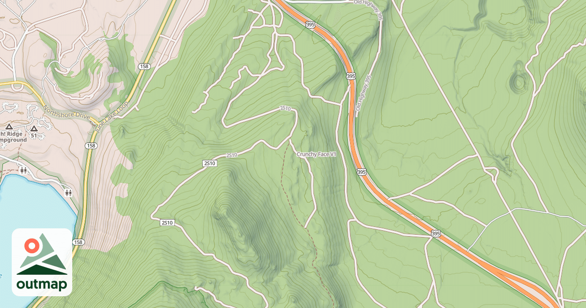 Map of Crunchy Face