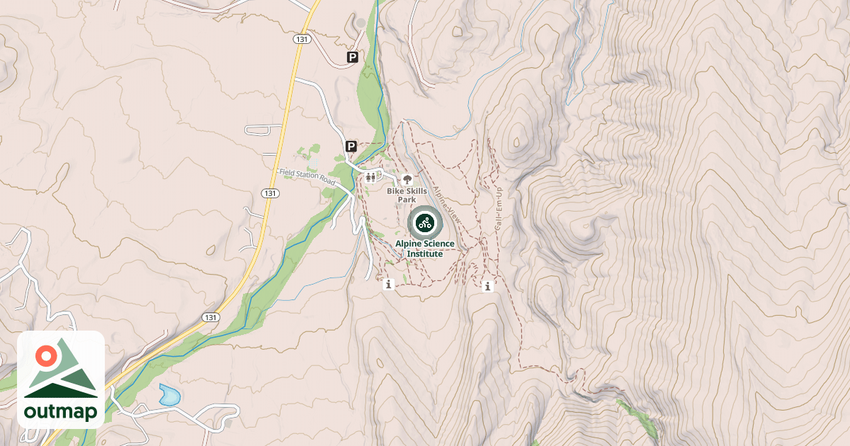 Map of Alpine Science Institute