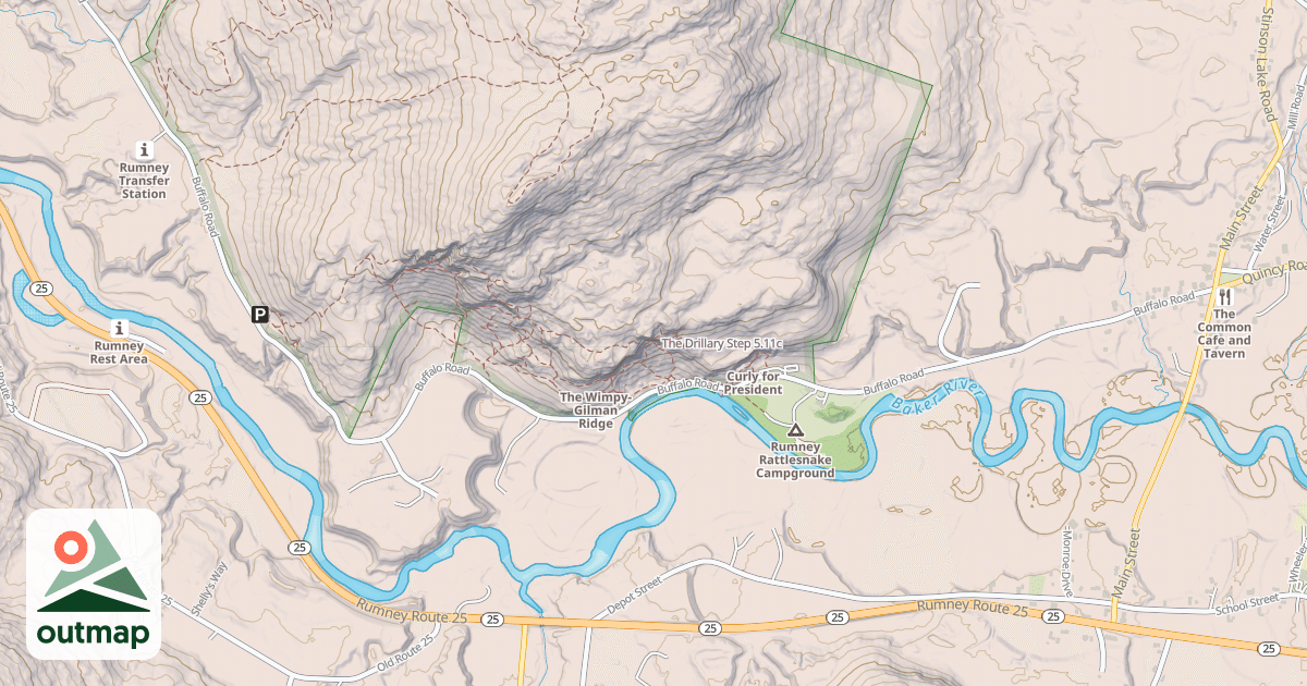 Map of The Drillary Step