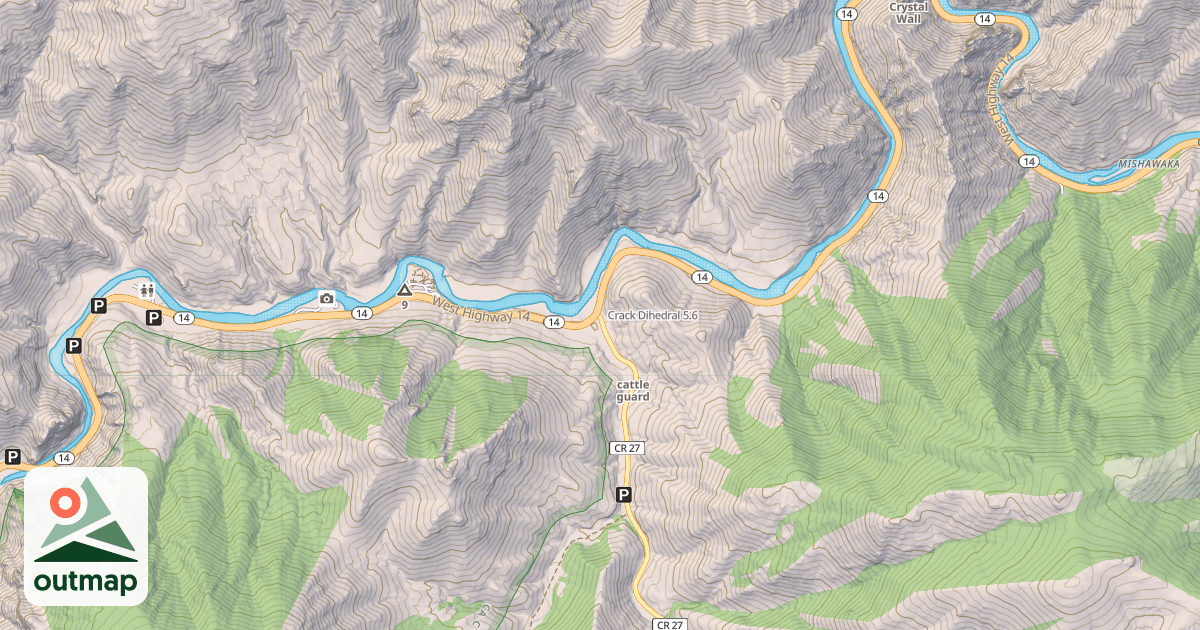 Map of Crack Dihedral