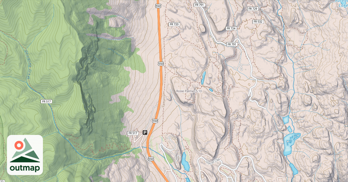 Map of Rosie Palmer