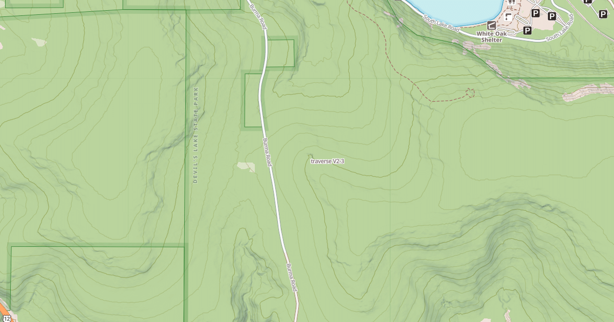 Map preview of traverse