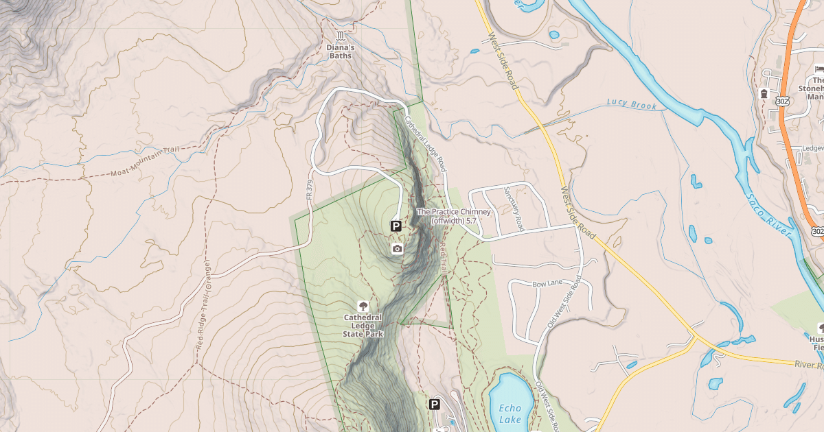 Map preview of The Practice Chimney (offwidth)