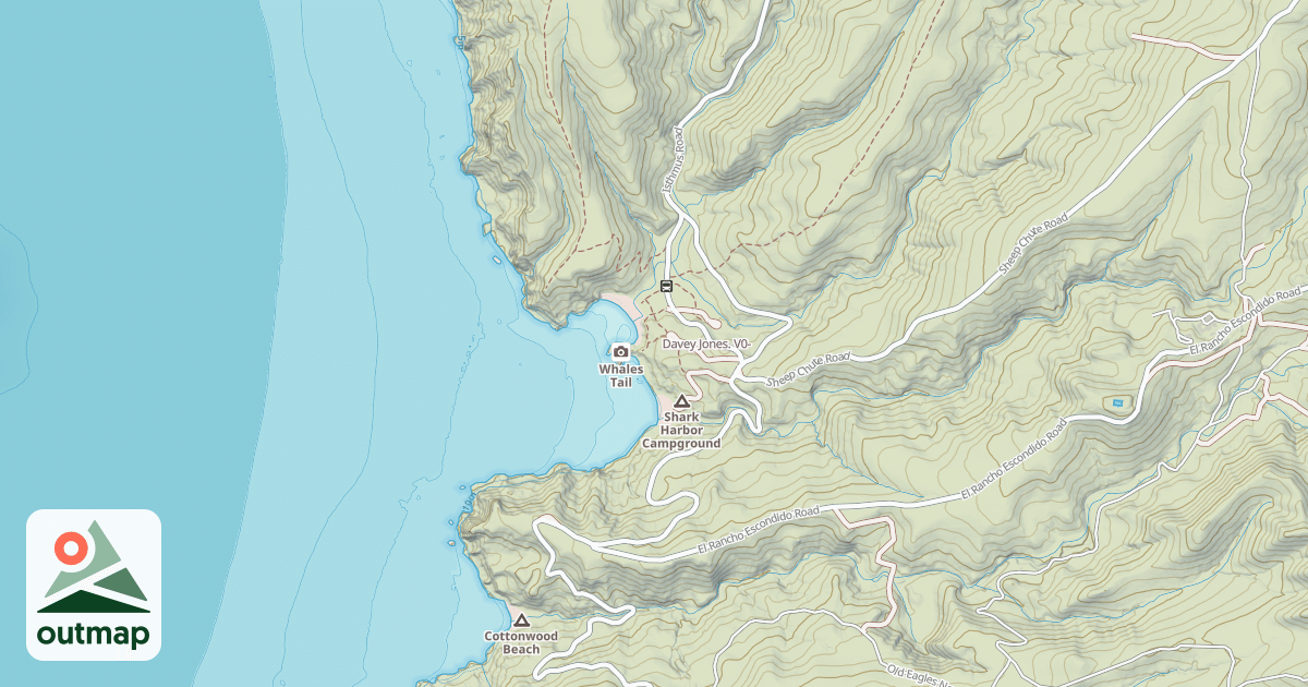Map of Davey Jones.