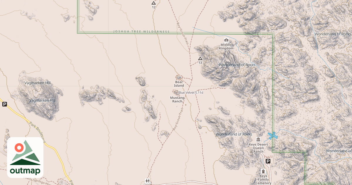 Map of Blue Velvet