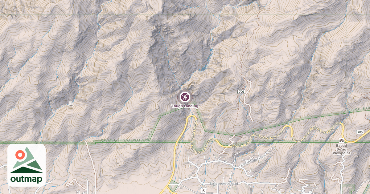 Map of Tough Landing