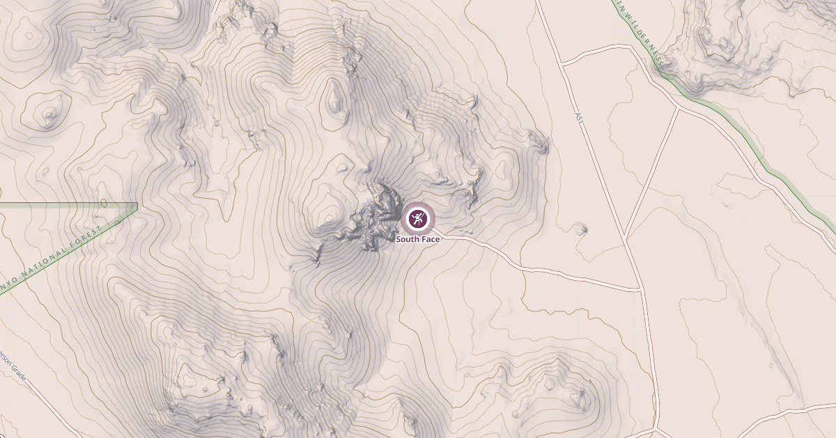 Map preview of South Face