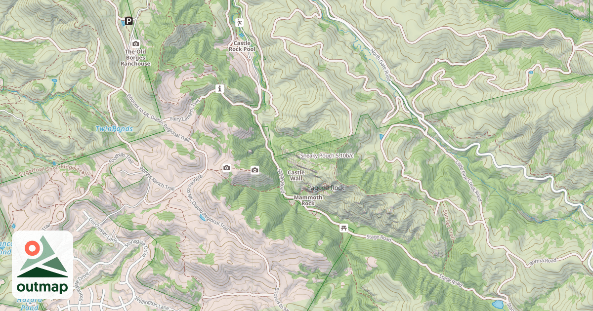 Map of Sneaky Pouch