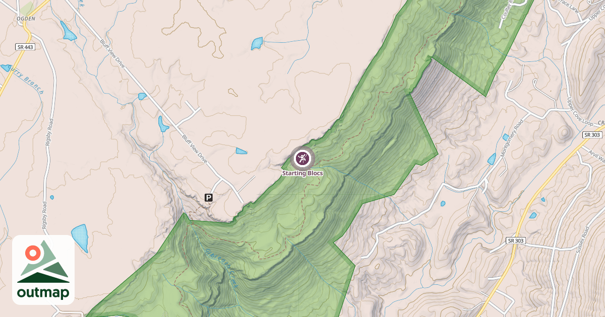 Map of Starting Blocs
