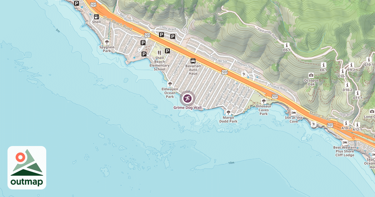 Map of Grime Dog Wall
