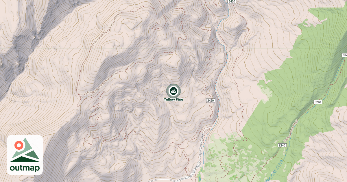 Map of Yellow Pine