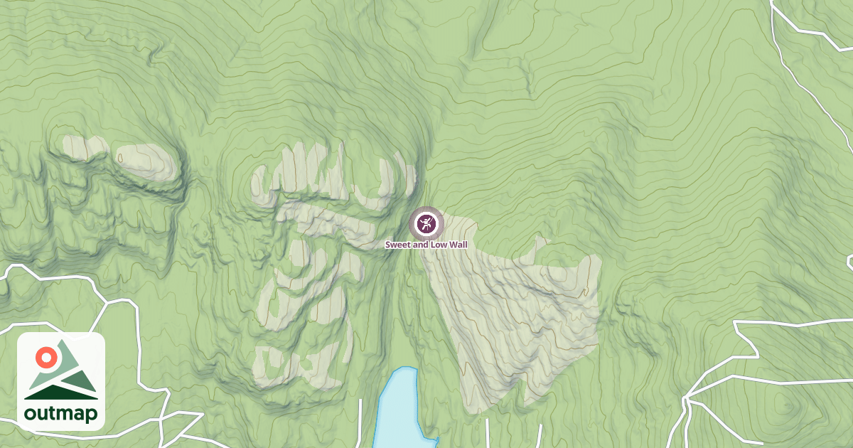Map of Sweet and Low Wall
