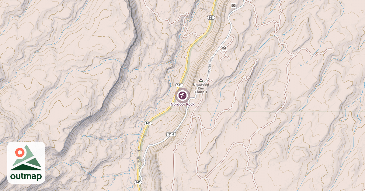 Map of Nordoor Rock