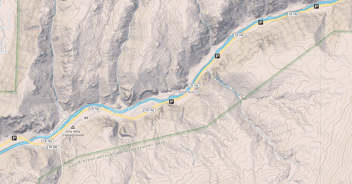 Map preview of Bottle Nose