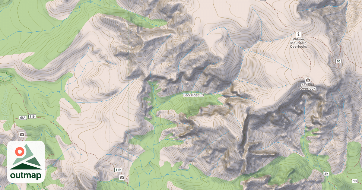 Map of Backslider