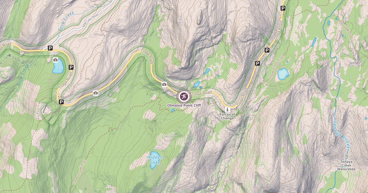 Map preview of Olmsted Point Cliff