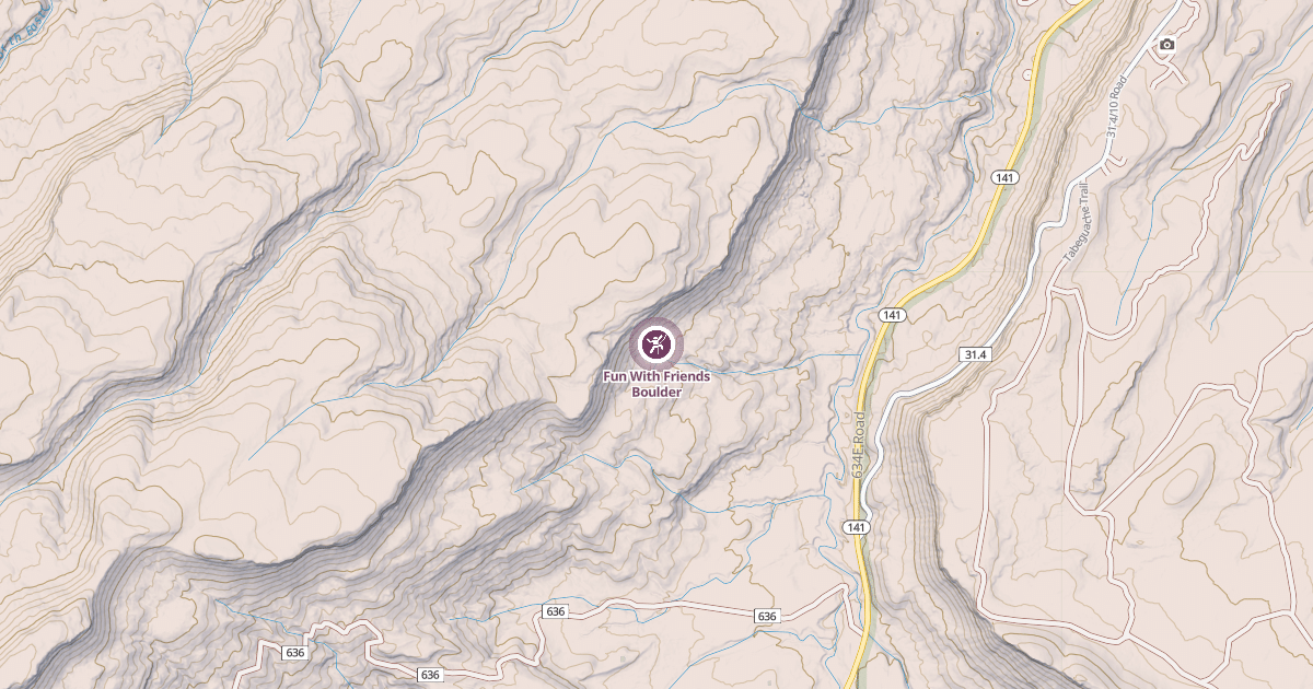 Map preview of Fun With Friends Boulder