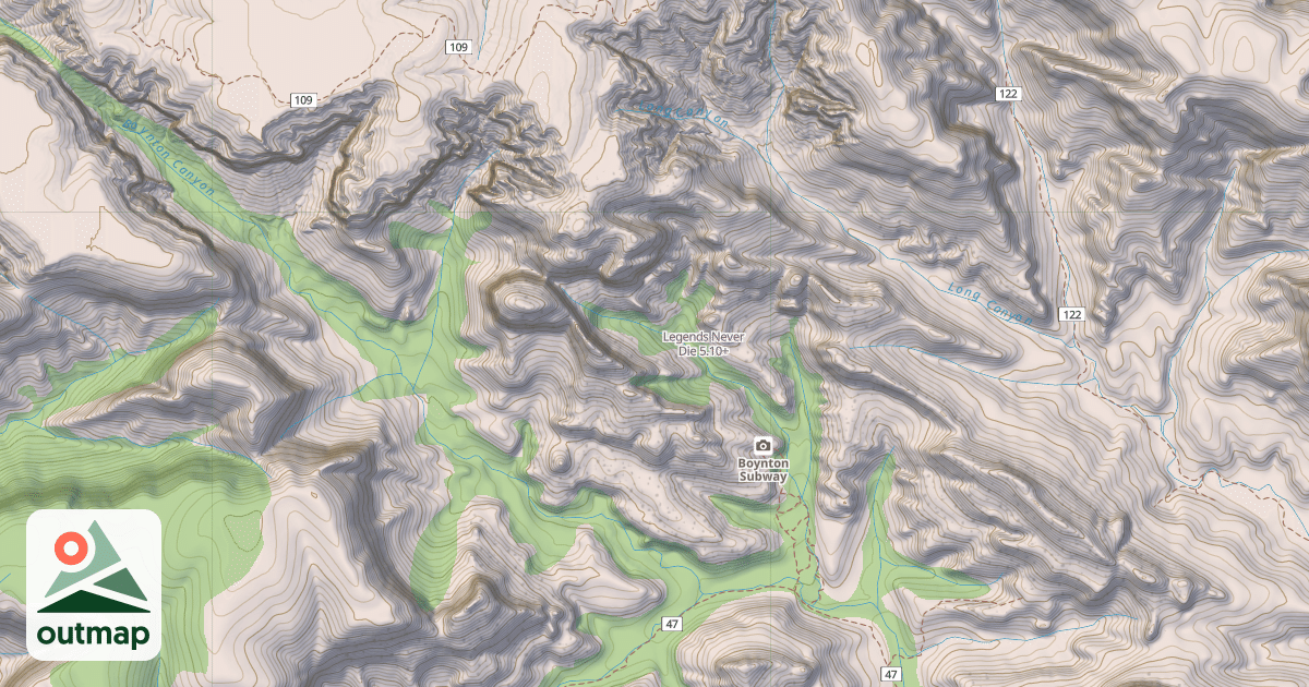 Map of Legends Never Die