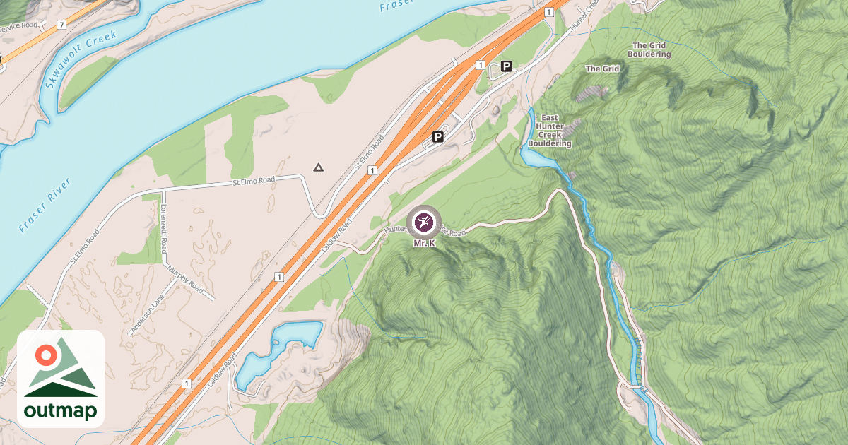 Map of Mr. K
