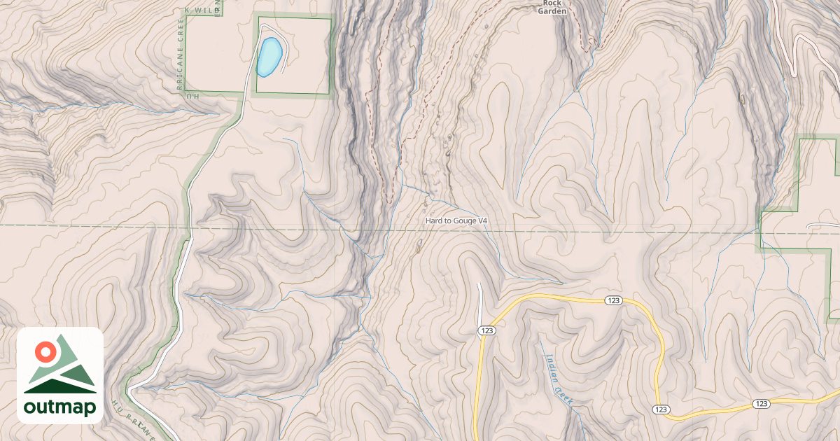 Map of Hard to Gouge