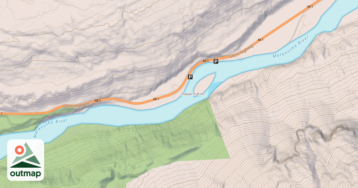 Map of Powder Puff