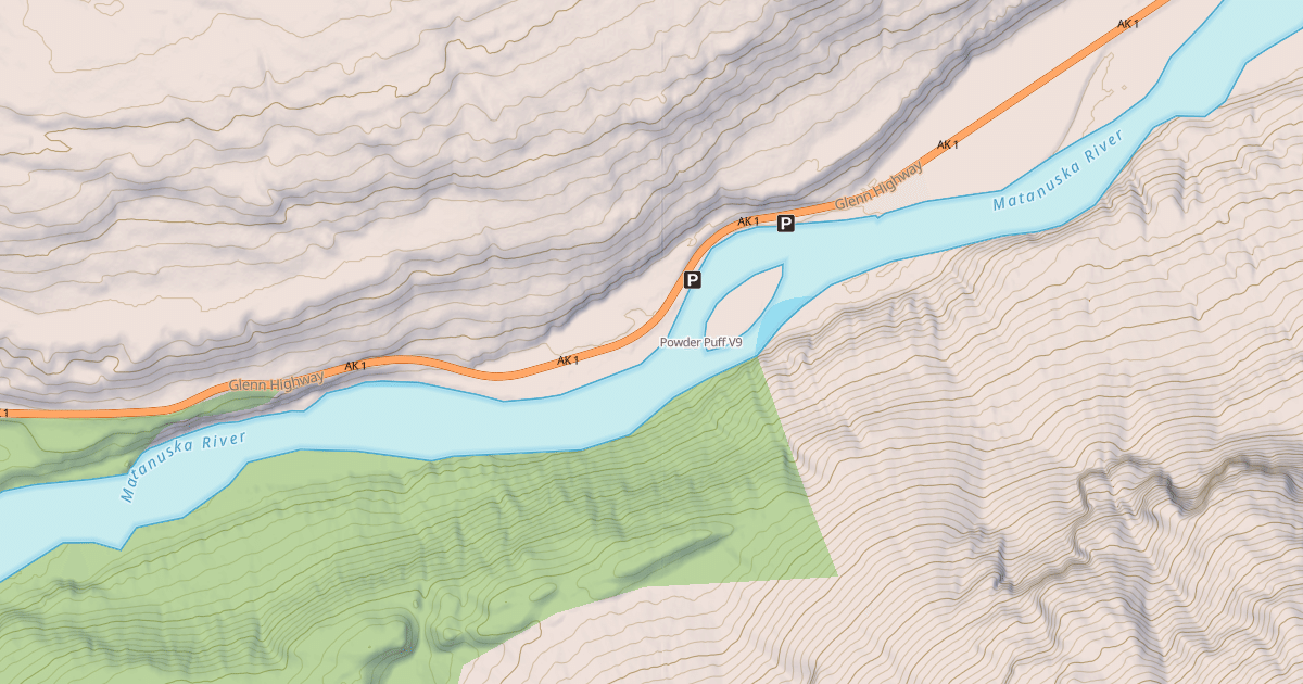 Map preview of Powder Puff