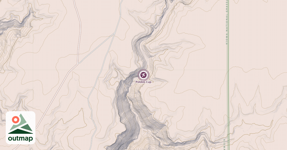 Map of Pebble Cup