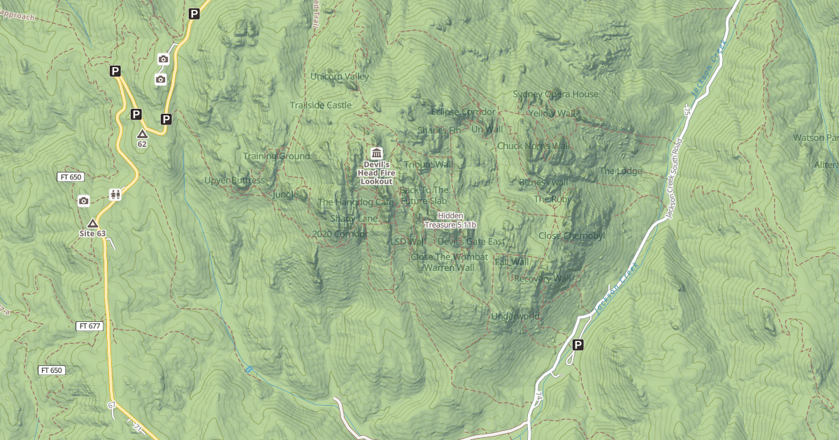 Map preview of Hidden Treasure