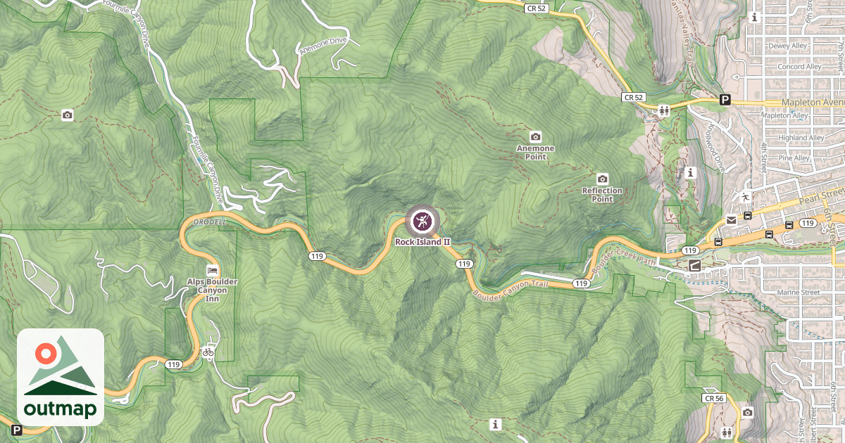 Map of Rock Island II