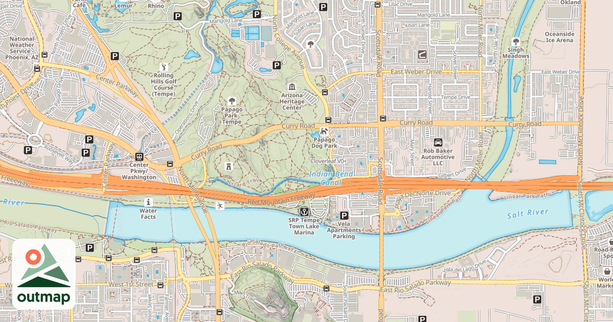 Map of Cloverleaf