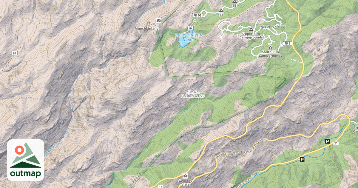 Map of ...I'm Not Finished Yet