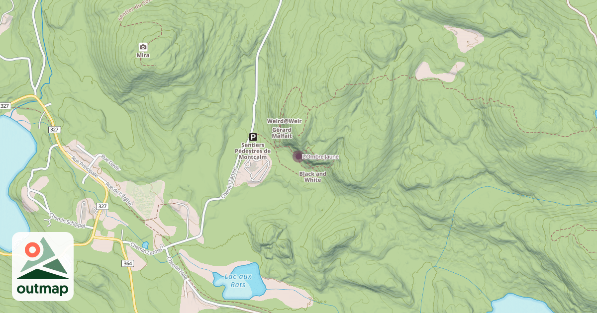 Map of L'Ombre Jaune