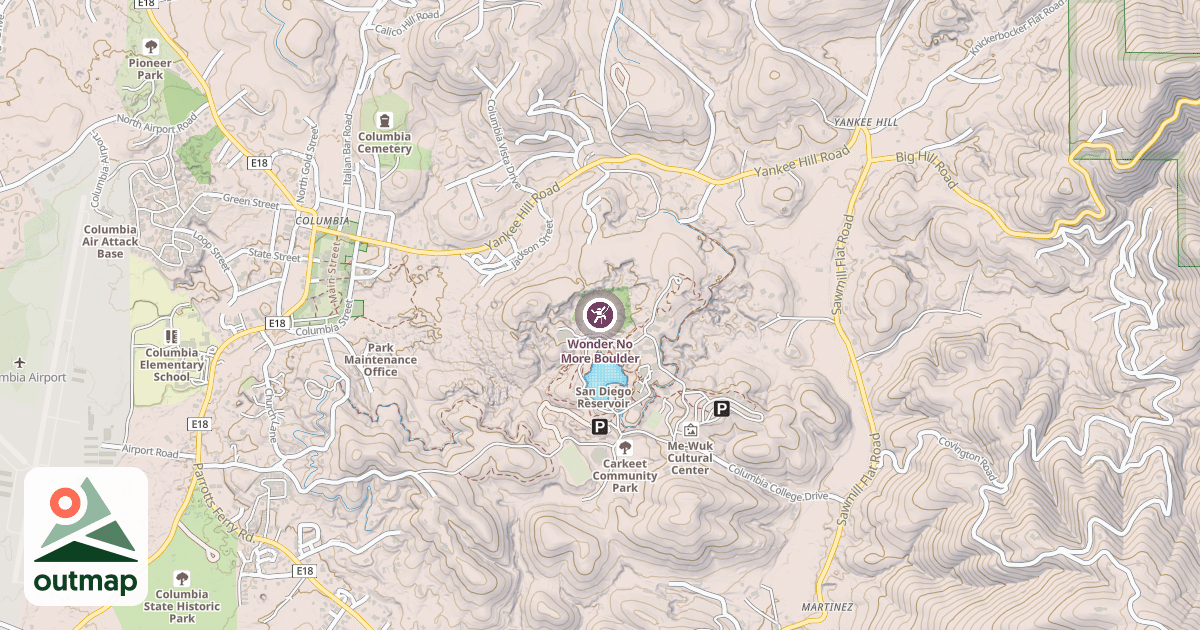 Map of Wonder No More Boulder