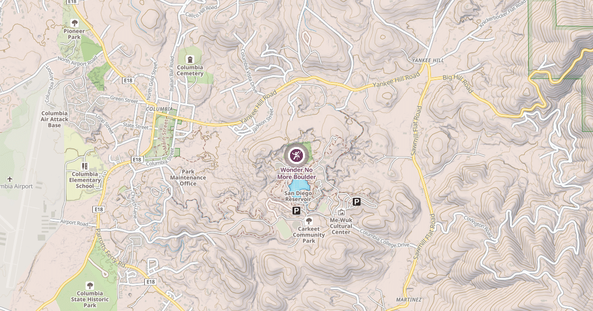 Map preview of Wonder No More Boulder