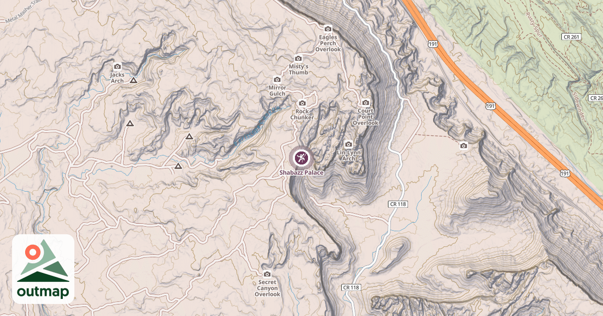 Map of Shabazz Palace