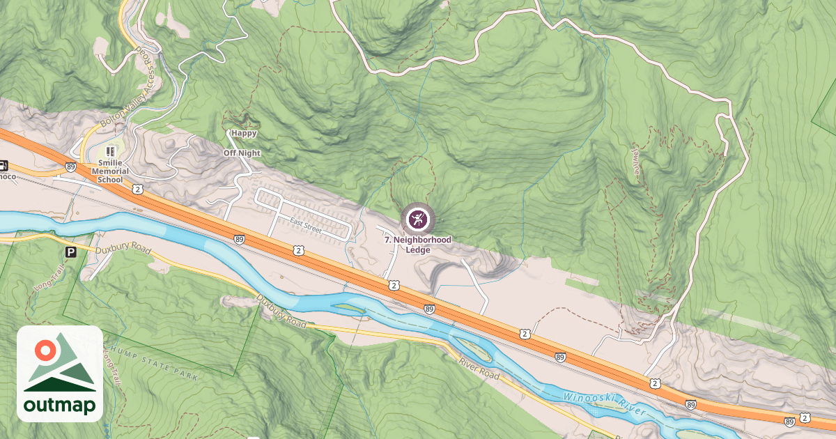 Map of 7. Neighborhood Ledge
