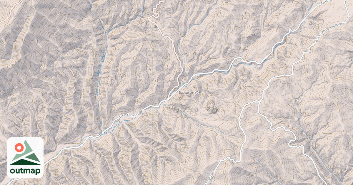 Map of Budweiser