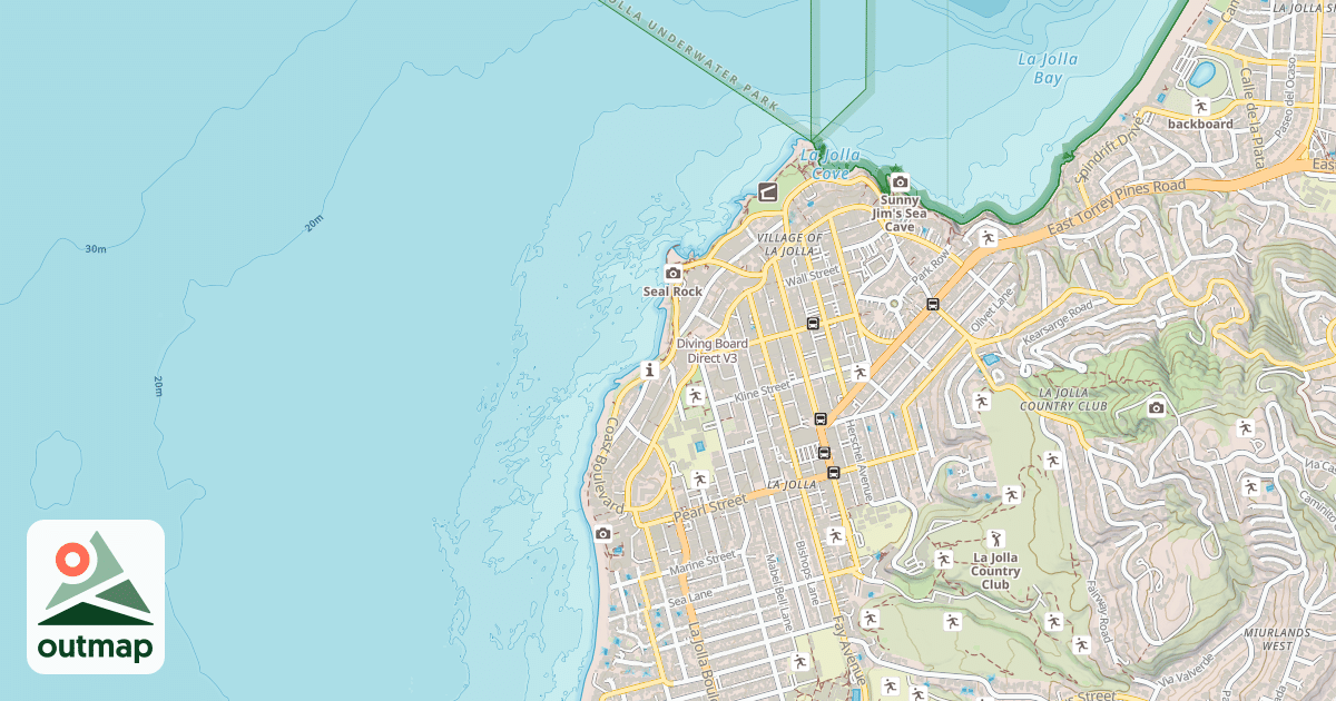 Map of Diving Board Direct