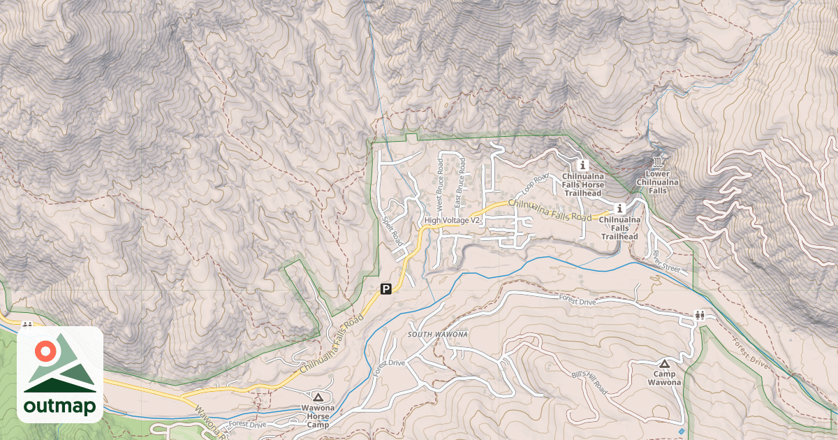 Map of High Voltage
