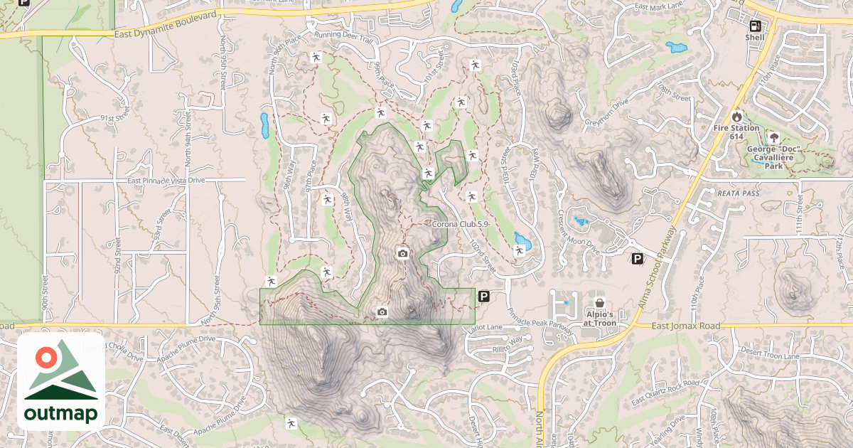 Map of Corona Club