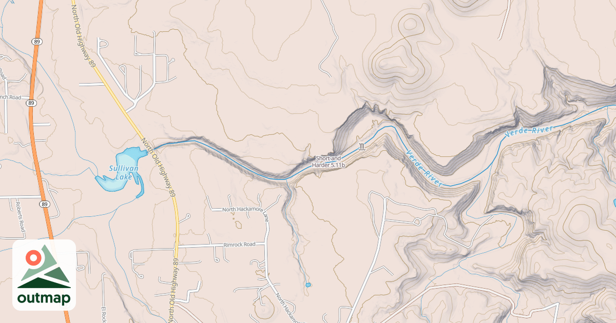 Map of Short and Harder